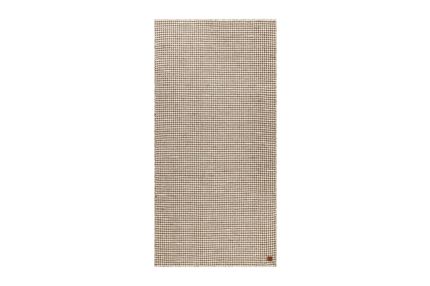 Mohardi Ullmatta 80x300 cm Oblong - Mörkbeige