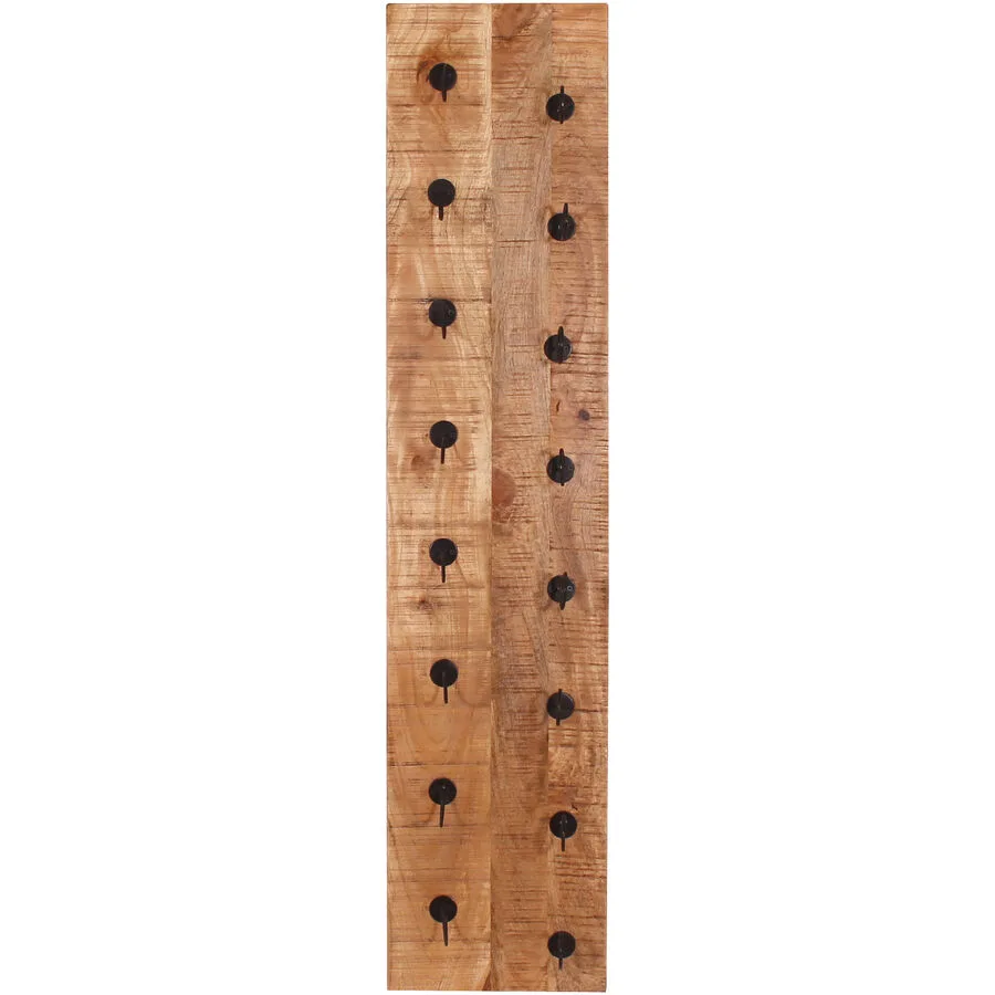 Weinregal Rusc nature Mangoholz B 33 H 148 cm