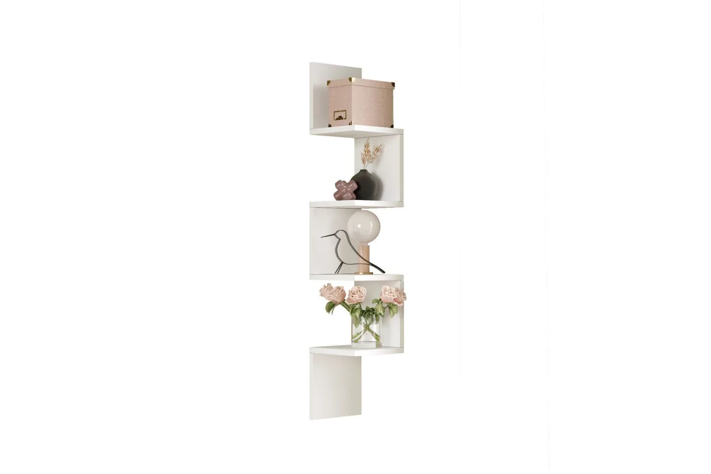 Ezzi Vägghylla 22 cm - Vit