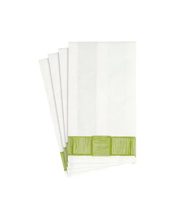 Ribbon Border servietter 12-pak
