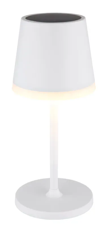 Globo Lighting - Bordslampa LED - Solcellslampa - Vit