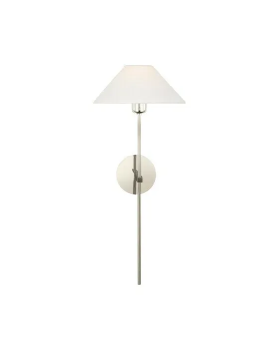 Hackney 25" Tail Sconce Polished Nickel