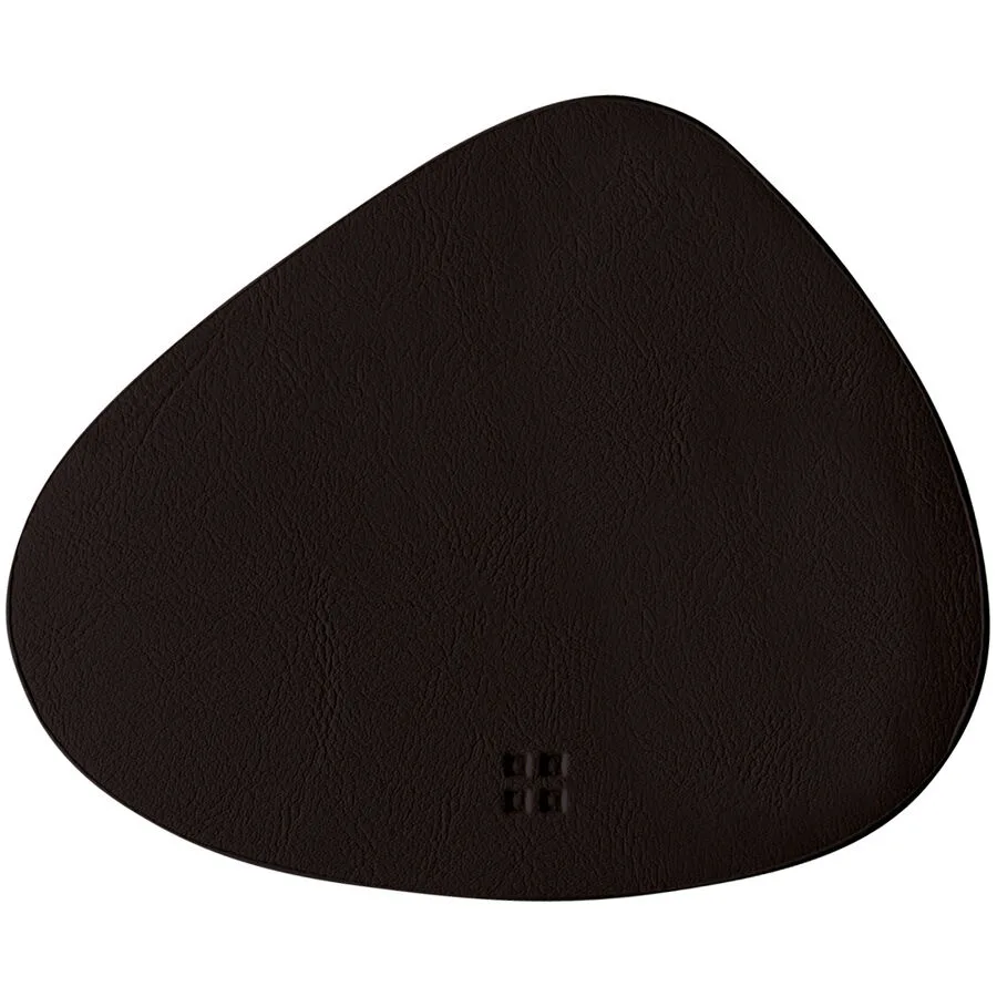 Untersetzer Ambiente schwarz PVC Eigene Form B 14 cm