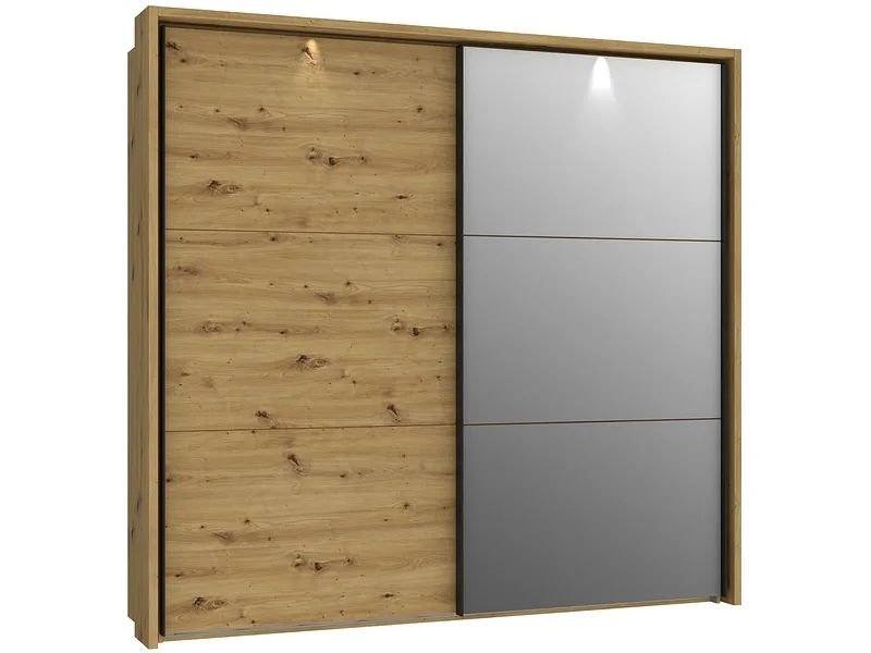 Schrank TRONDHEIM artisan eiche 2 Türen
