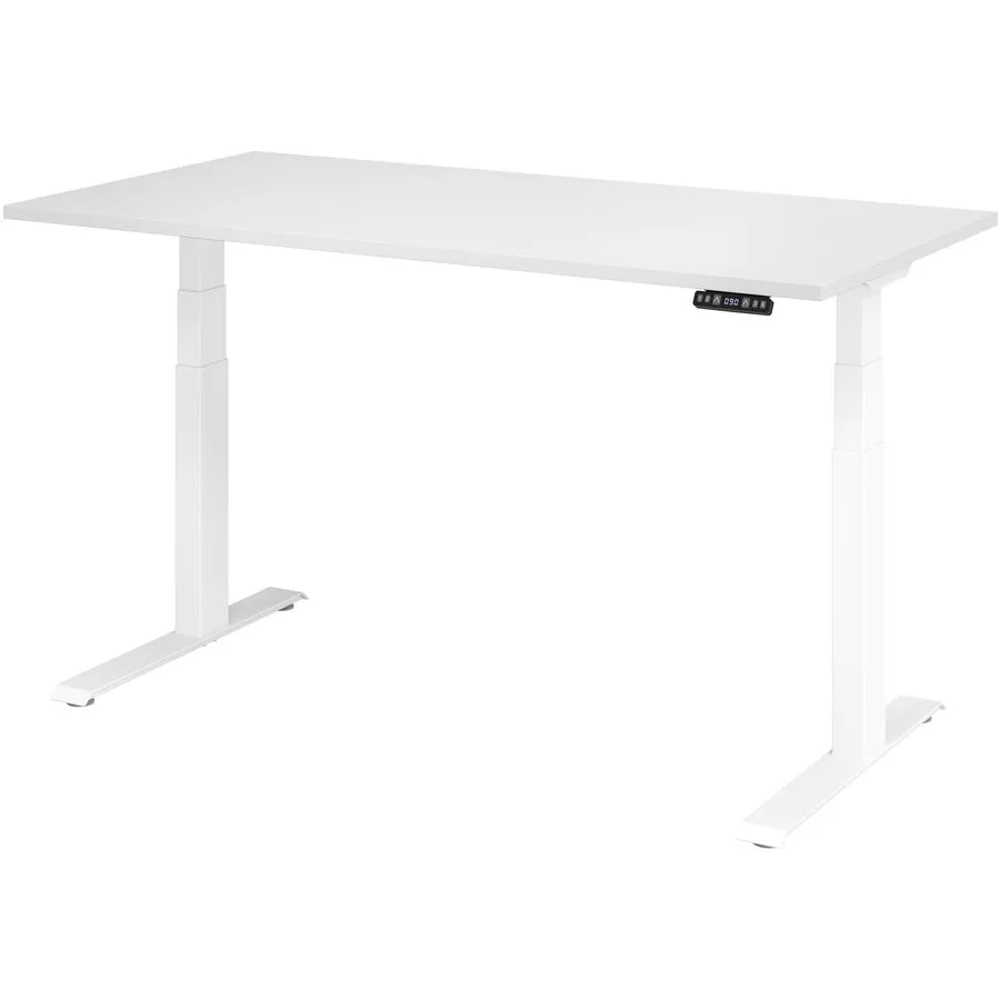 Schreibtisch Office basic weiss Holzwerkstoff B 160 T 80 cm