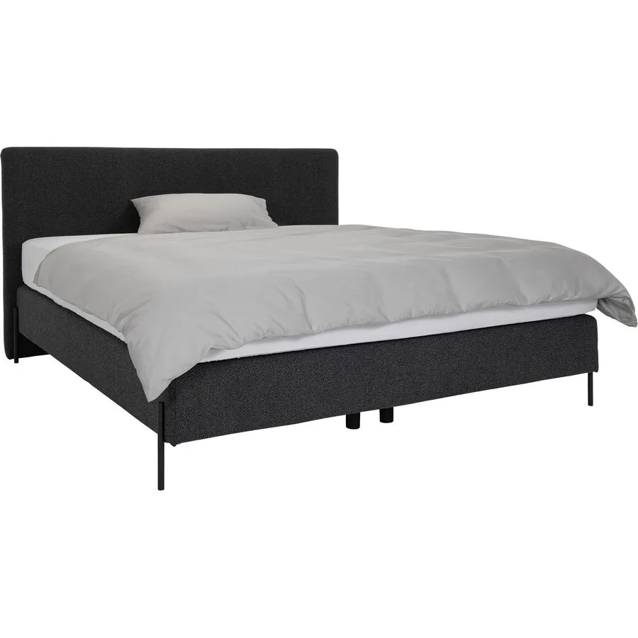 Boxspringbett President anthrazit Stoff 180 x 200 cm - Möbel Konfigurator: Traummöbel individuell zusammenstellen