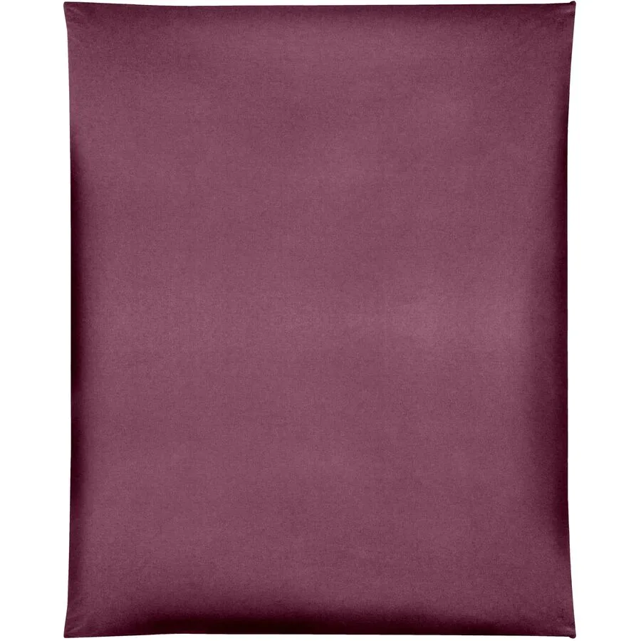 Duvetbezug Bettina mauve Einfarbig Baumwolle 200 x 210 cm