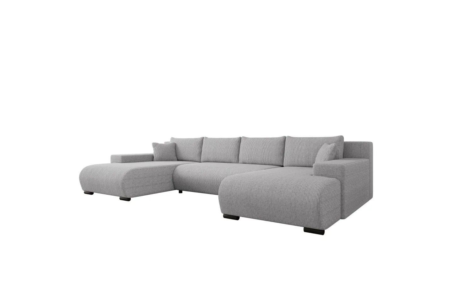 Krysen Bäddsoffa Dubbeldivan 4-sits - Grå