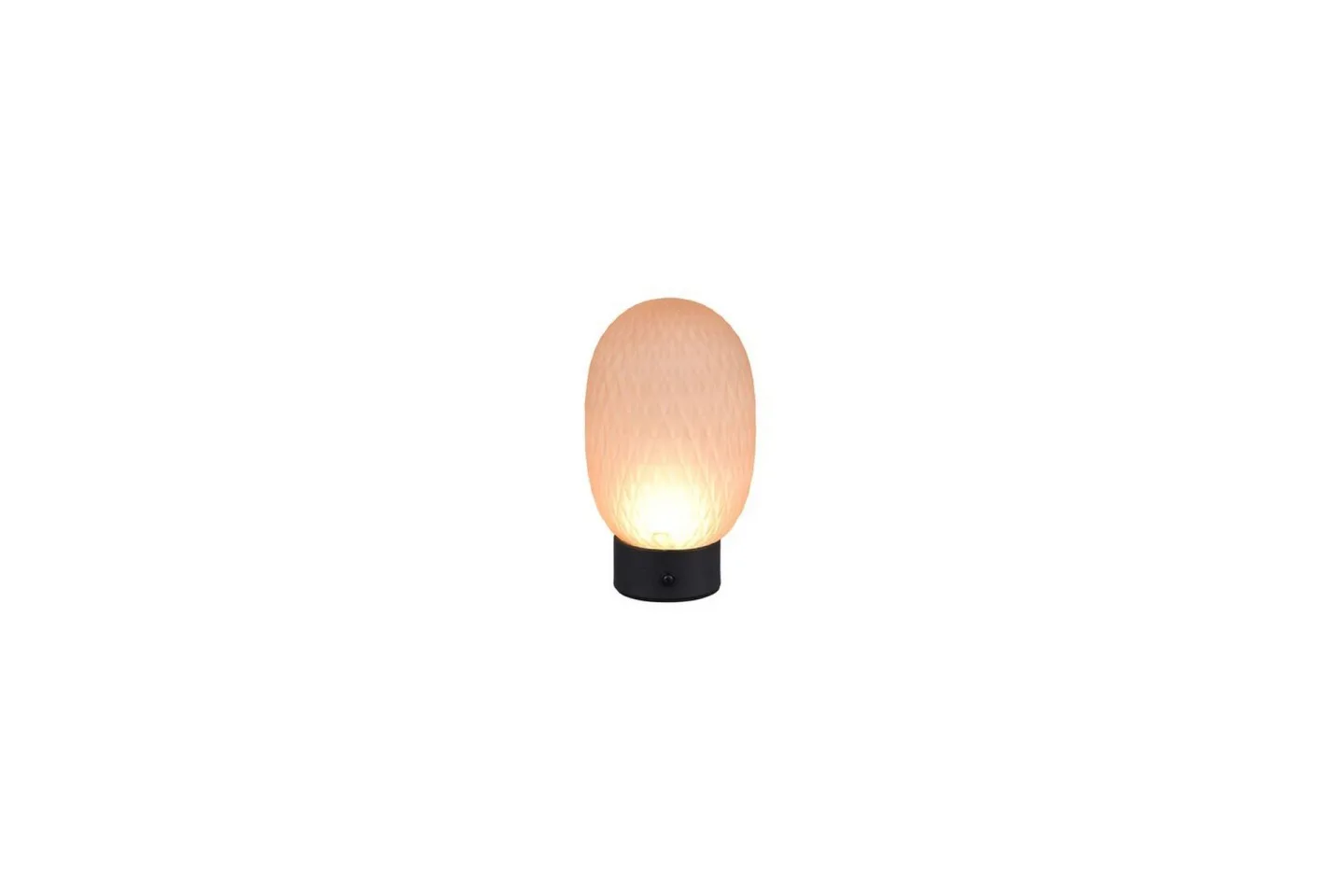 Bordslampa Laddningsbar TRIO Facette Mattsvart/bärnsten - Mattsvart/bärnsten