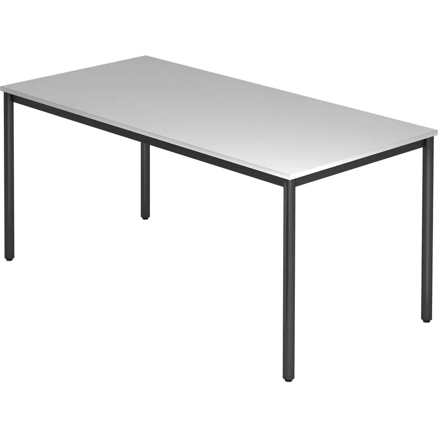 Besprechungstisch Office grau Holzwerkstoff B 160 T 80 cm