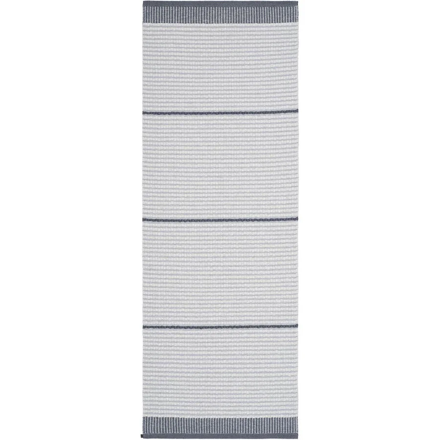 HORREDSMATTAN Outdoor-Teppich Rosa grau Streifen Mischgewebe 150 x 200 cm
