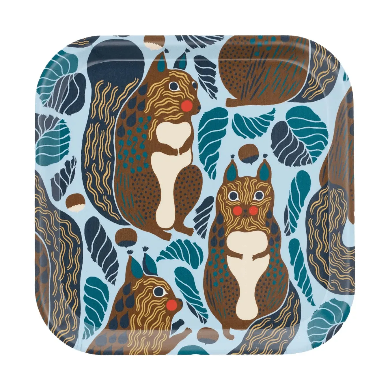 Marimekko Kurre bricka Sky blue-multicolour