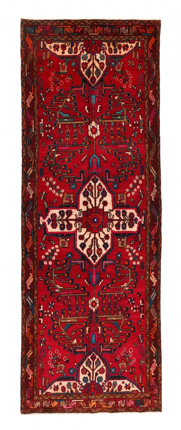 Orientalsk teppe Hamedan 312 x 111 cm