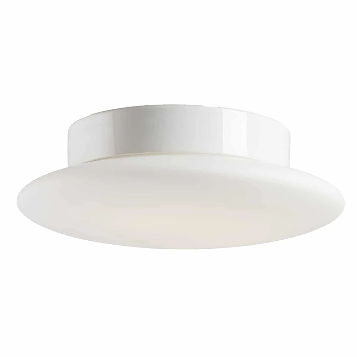 Aton Cairo Medium Porslinsarmatur LED 2700K Vit Matt Opalglas Ø300mm