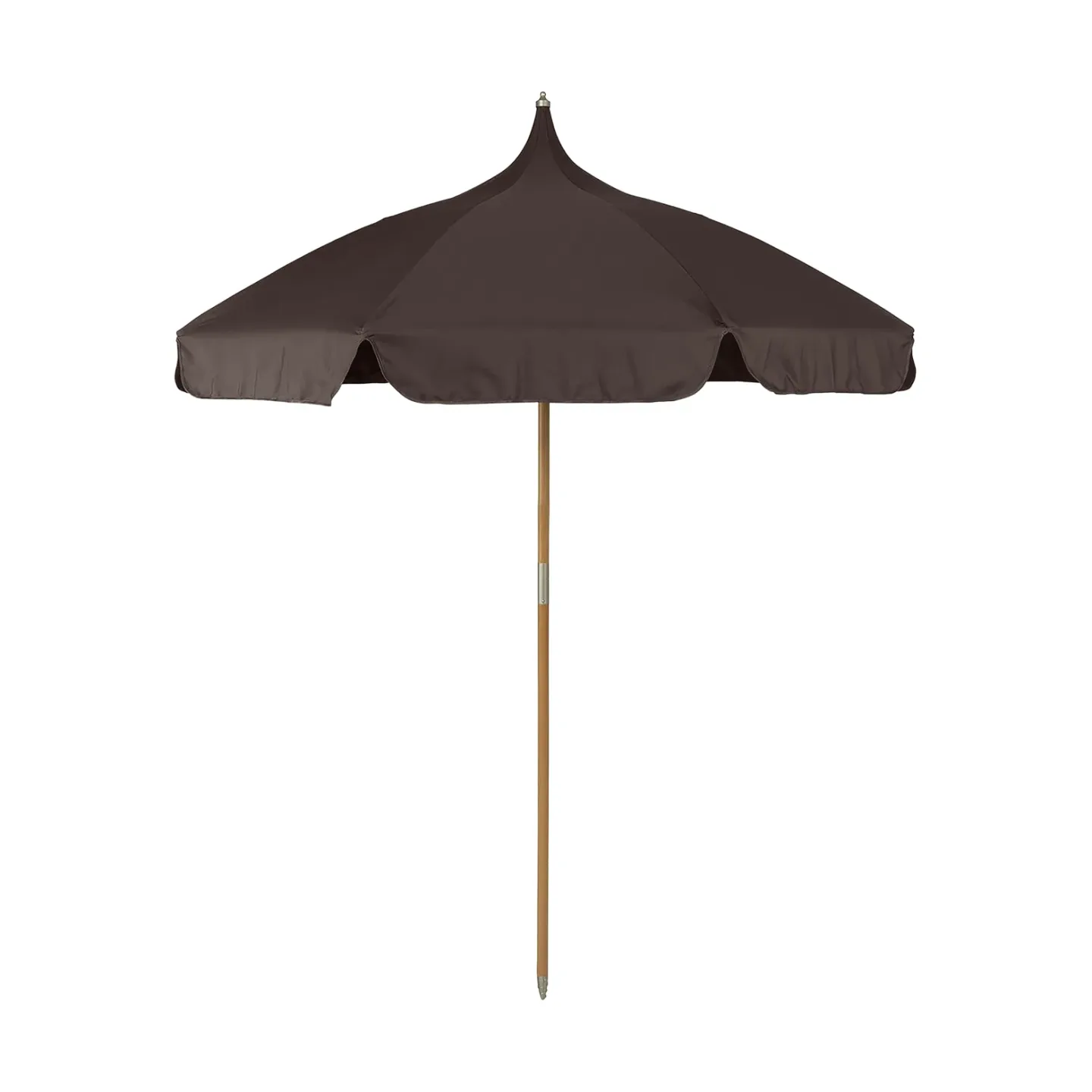 Ferm Living Lull Sonnenschirm Dark chocolate