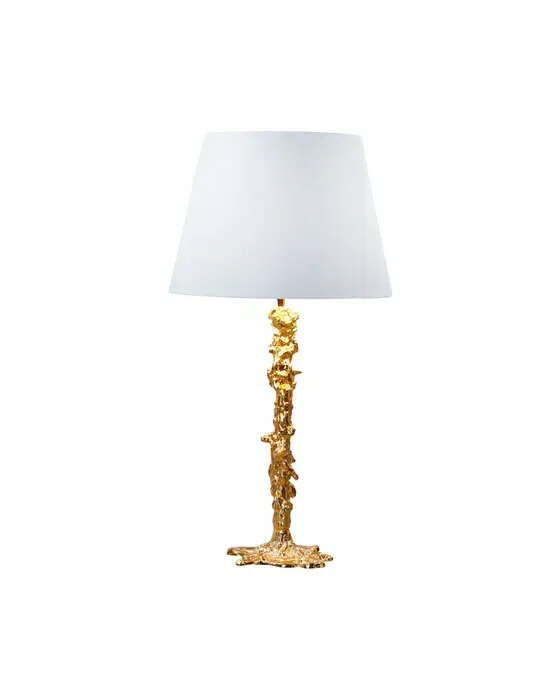 Drip bordlampe guld