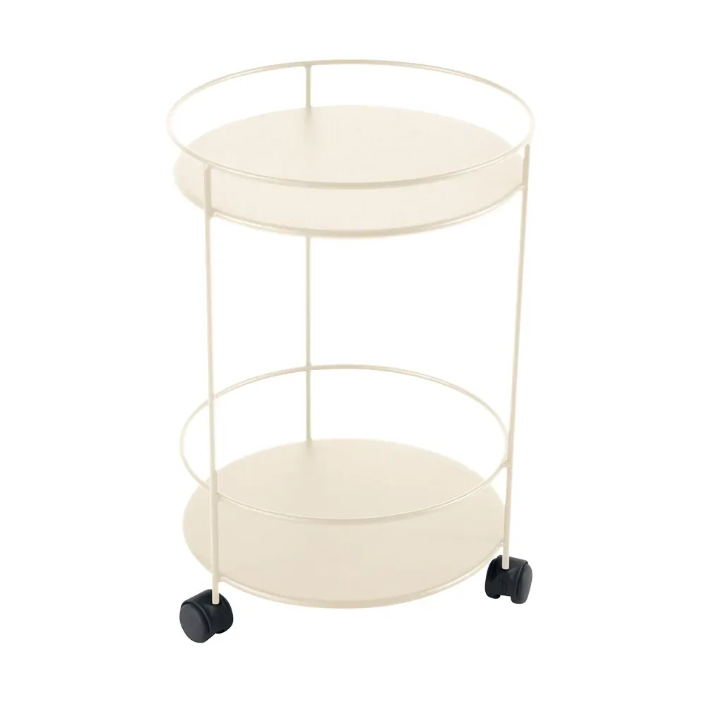 Fermob Guinguette sidobord med hjul Latte beige (beige)