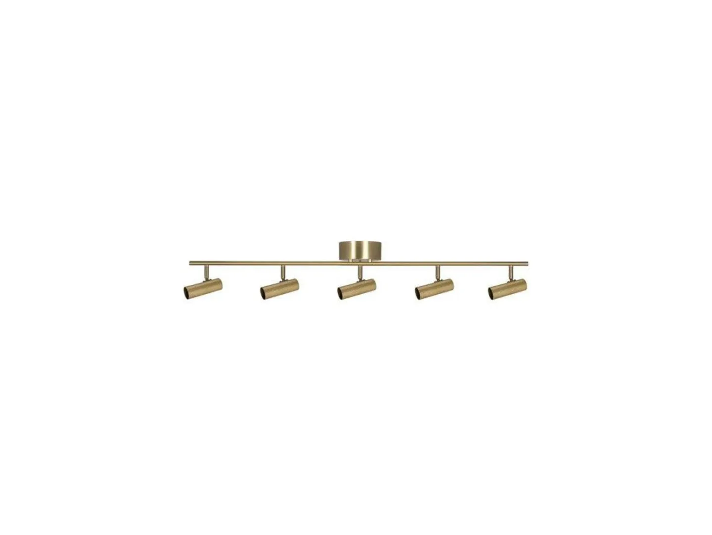 Hubble 5 Taklampe Long Brushed Brass - Globen Lighting - Metall