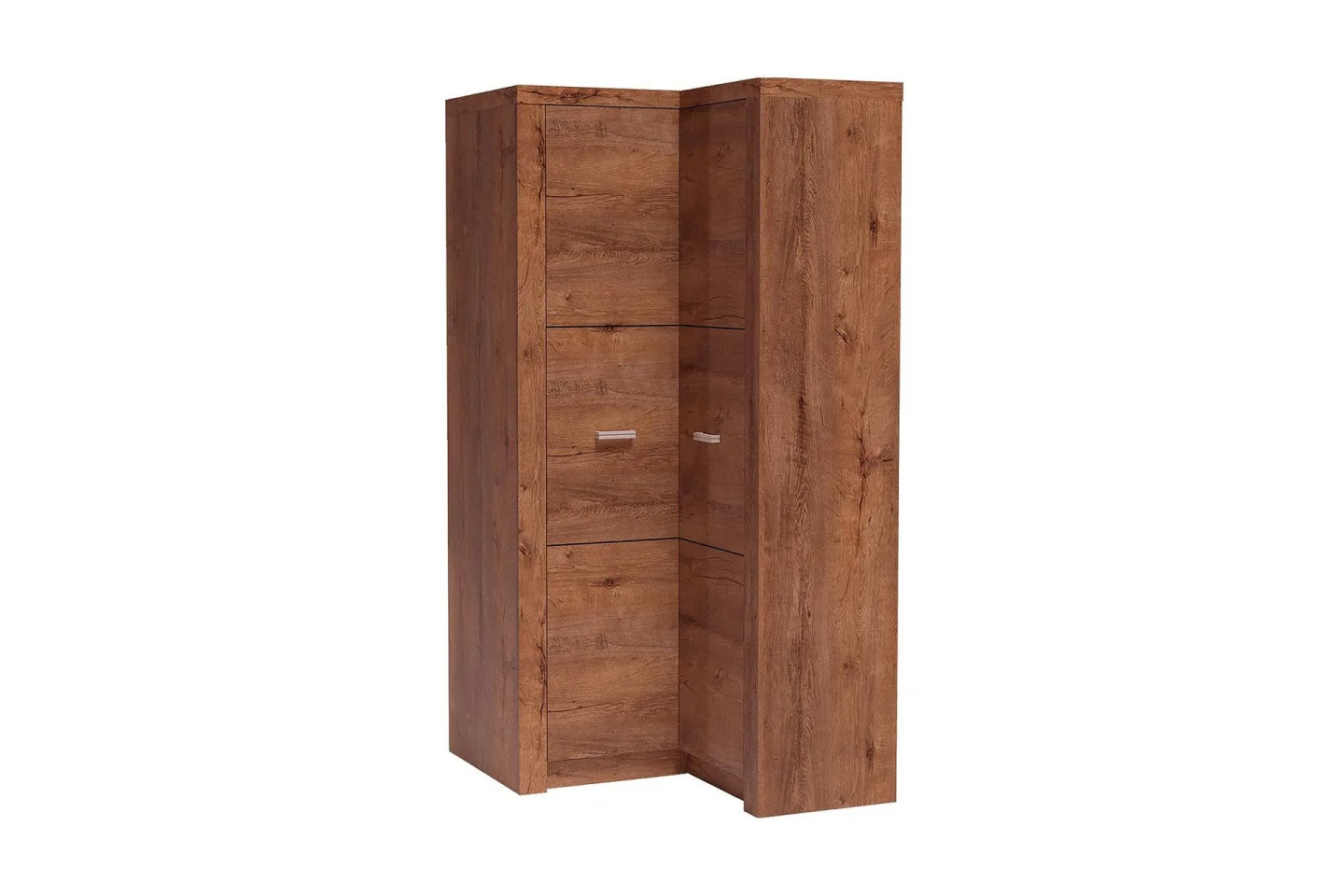 Indianapolis Garderob 106x58x192 cm - Ljus ask