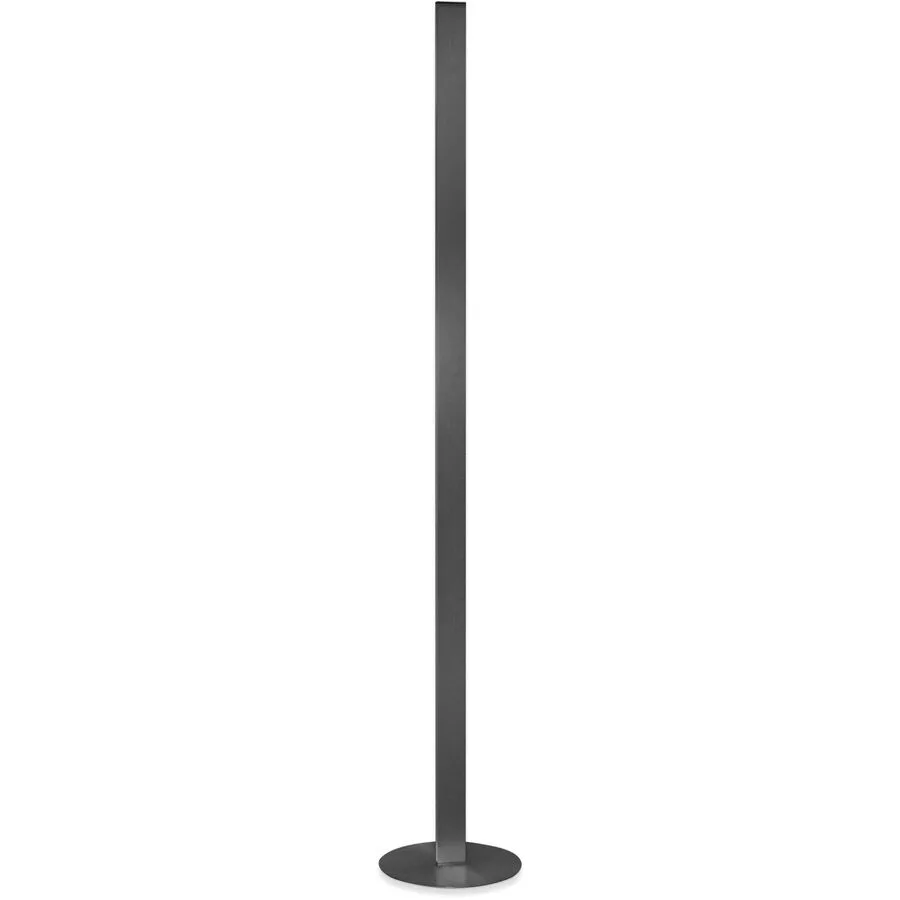 Bankamp Designer-Stehlampe Straight Aluminium/Stahl anthrazit eloxiert 57W LED - LED - Lichtfarbe: Warmweiss- LED Energiesparlampe