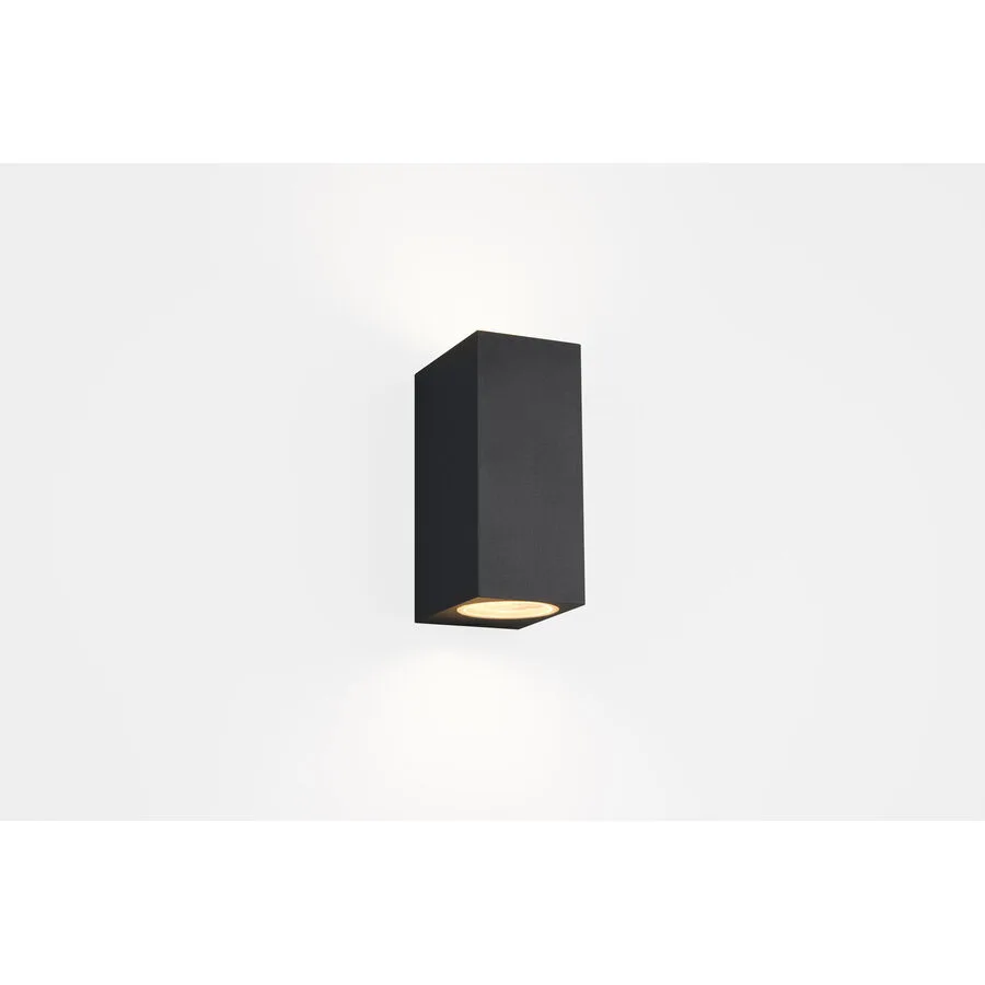 Wandlampe aussen Reeya Grau 6.9 cm 15 cm - Farbe: anthrazit - Material: Aluminium-Druckguss
