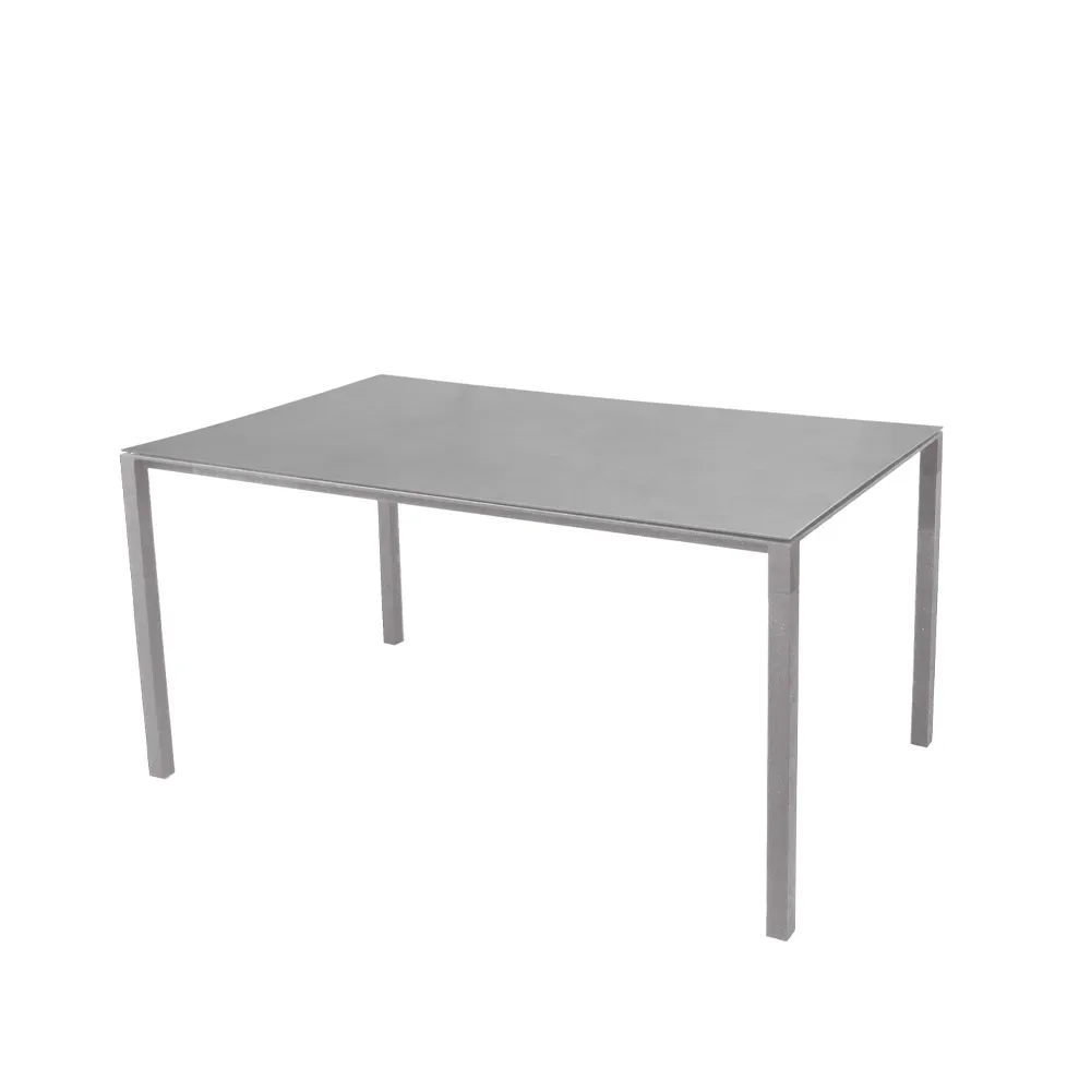 Cane-line Pure matbord Concrete grey-ljusgrå 150x90 cm