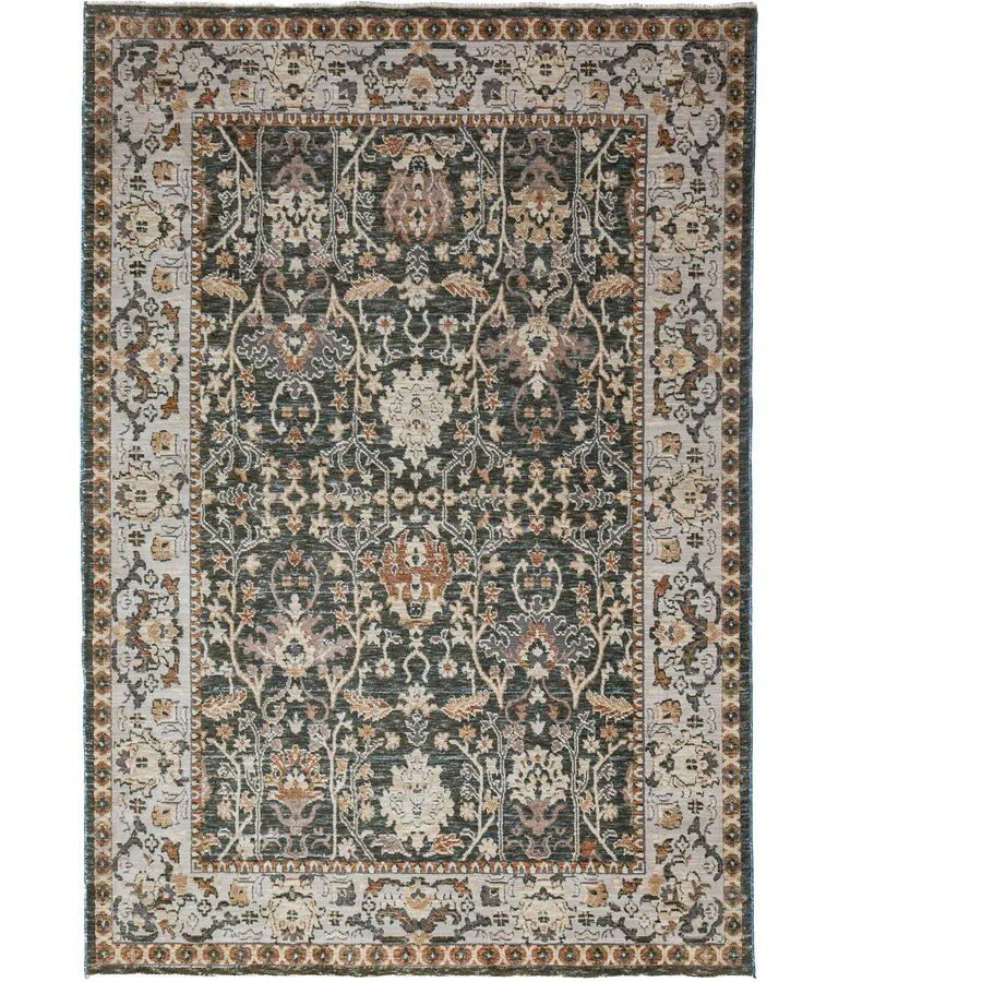 Teppich Amarilla GRÜN Anderes Muster 100% POLYESTER 120 x 160 cm