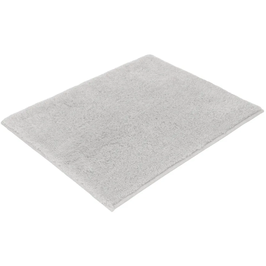 Vossen Badteppich Timeless Light Grey Polyacryl 50 x 60 cm Rechteckig
