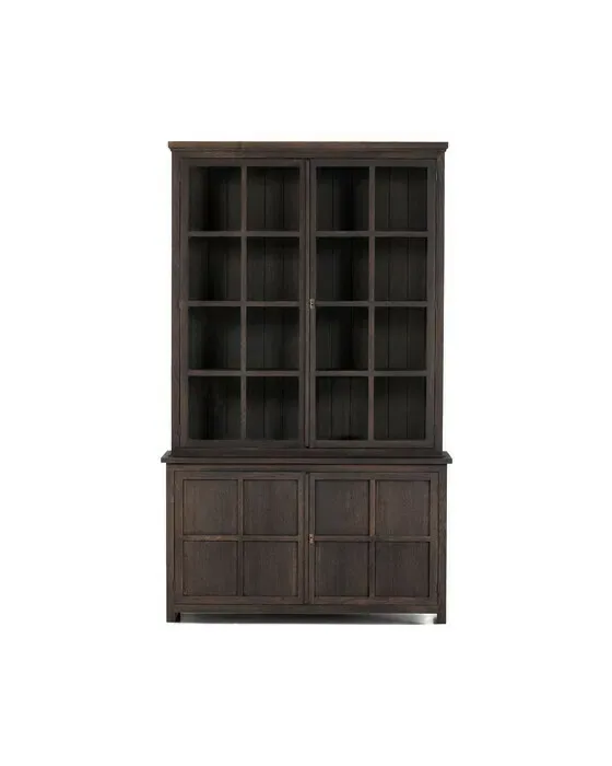 Rhode Island vitrineskab mountain wenge