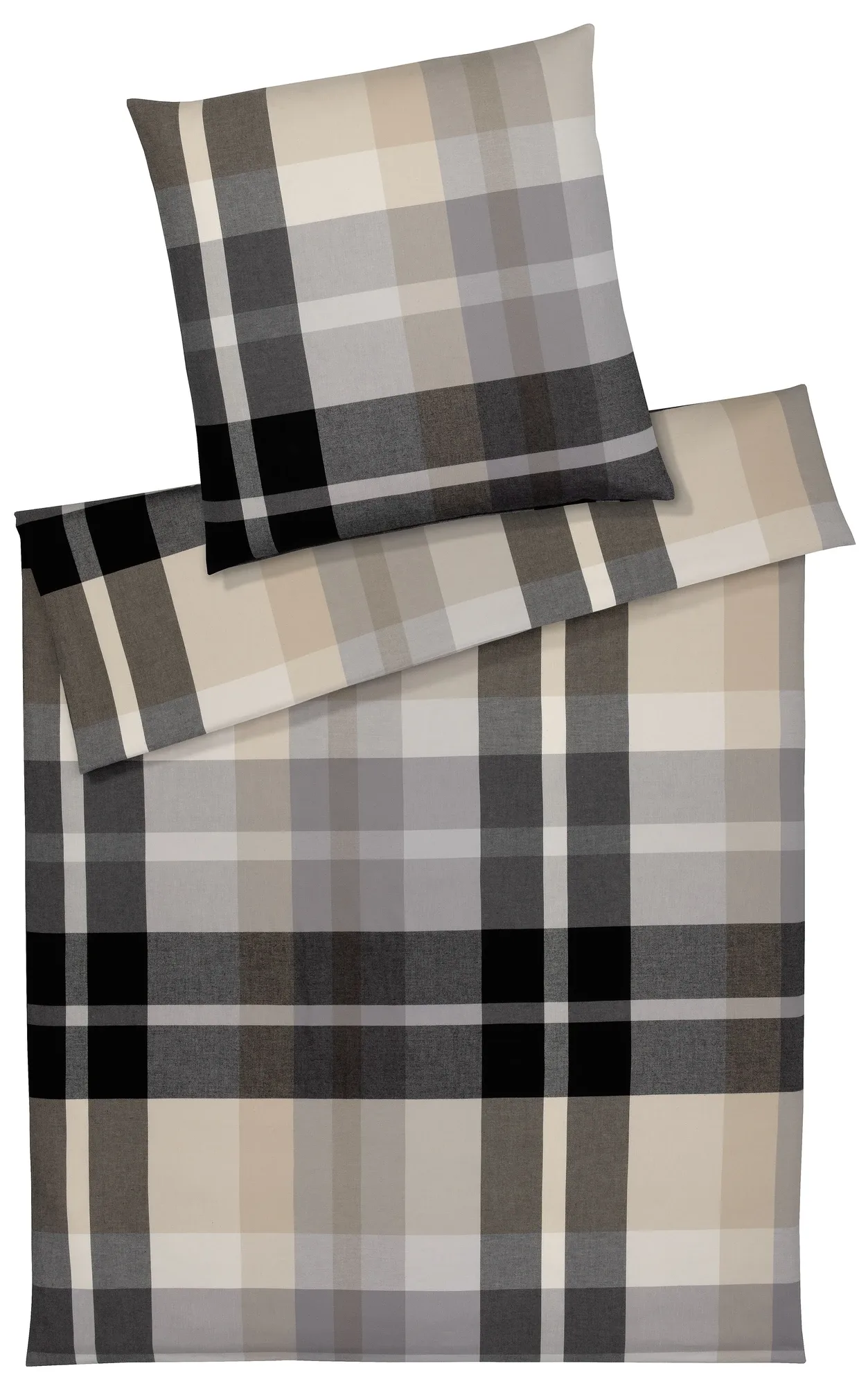 Elegante Bettwäsche Fitzgerald, Graphit | Schubiger Möbel