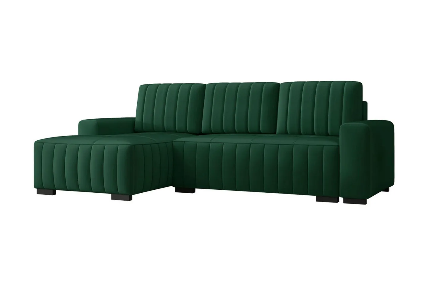 Esher 4-sits Bäddsoffa Vänster - Grön
