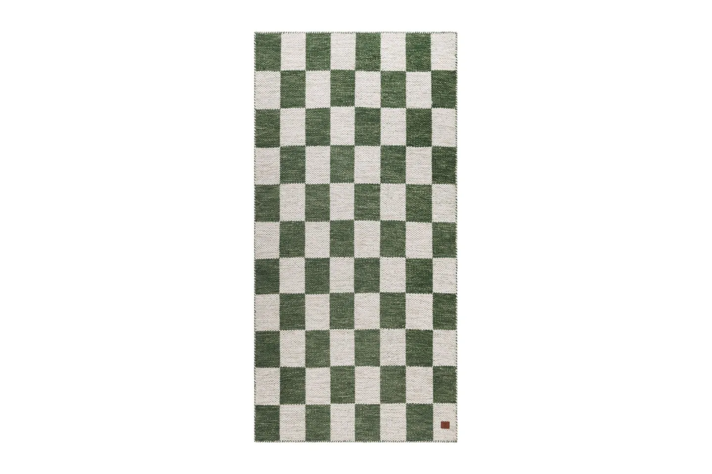 Moharan Ullmatta 75x200 cm Oblong - Emeraldgrön