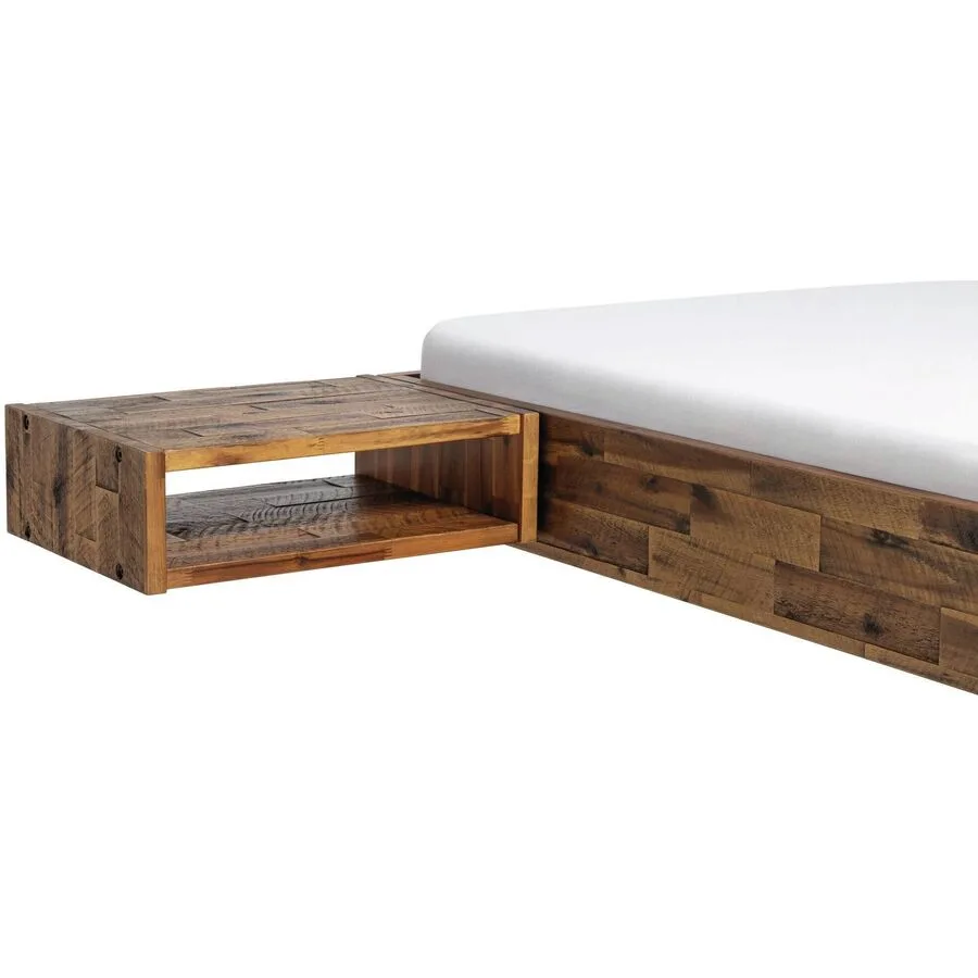 Hasena Nachttisch Carmella Braun Holz 50 cm - Farbe: Akazie lackiert