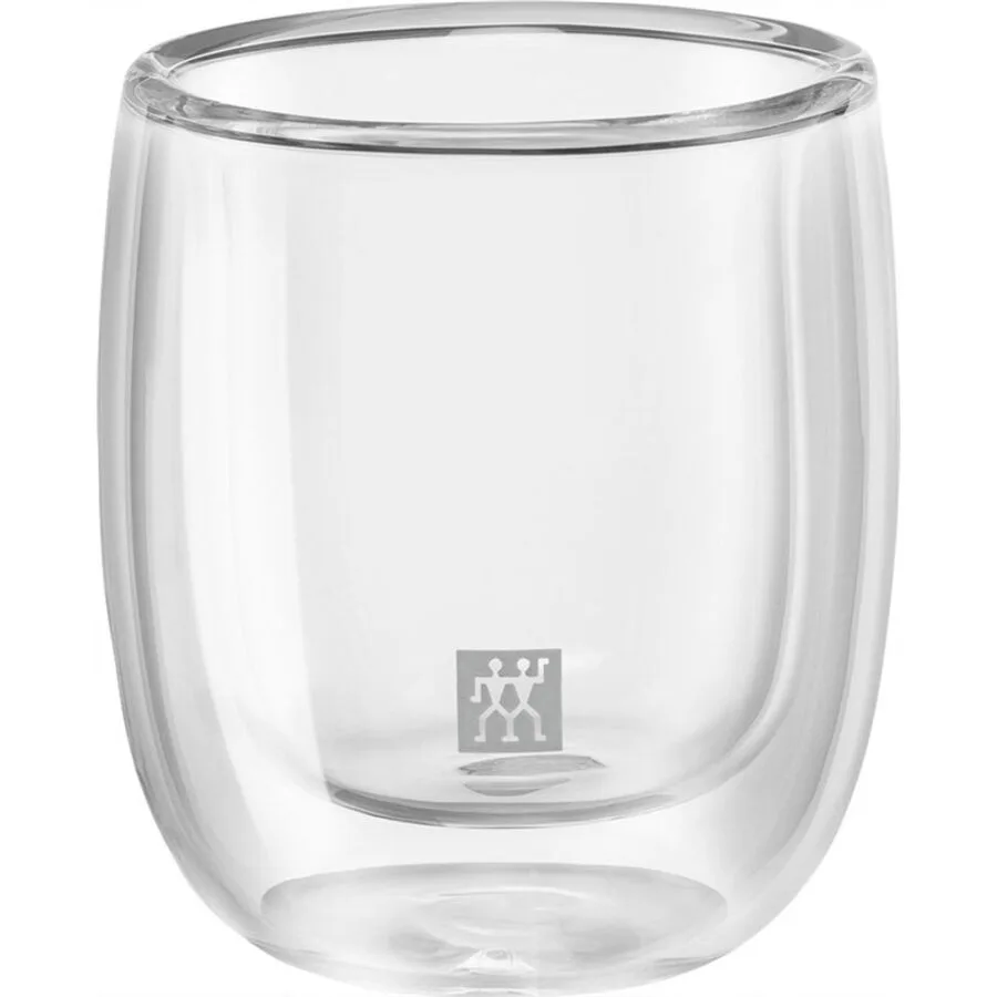 Zwilling Espressoglas Sorrento Café Transparent Borosilikat-Glas H 8 cm 0.08 l 1 Stk