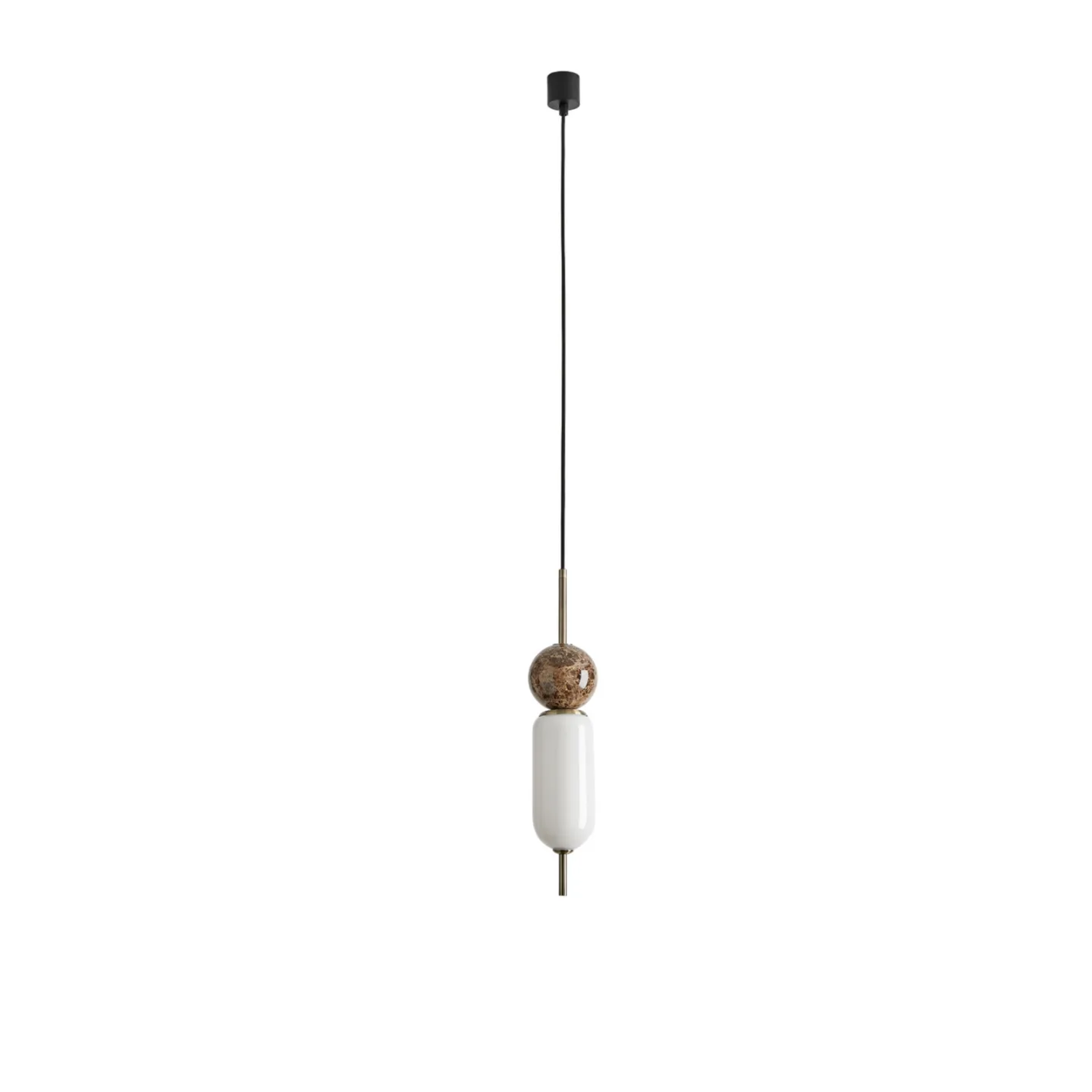 Anet Pendelleuchte bronze/braun, Marmor - Aromas del Campo - Wohnzimmer - Modern - Einflammig