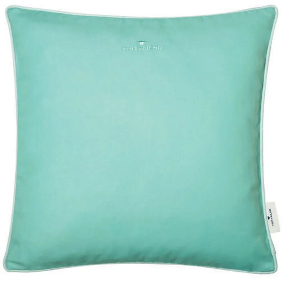 Tom Tailor Zierkissenbezug Dove Signature mint Polyester/Baumwolle B 40 T 40 cm