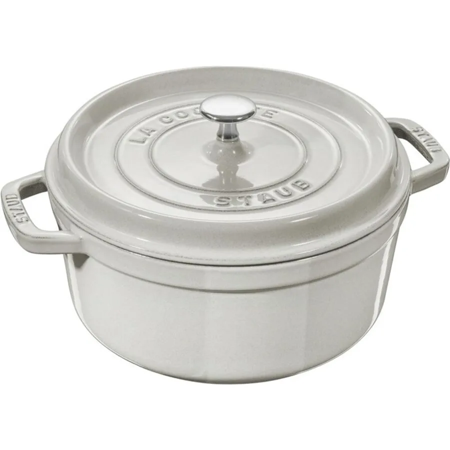 Gusseisen-Topf STAUB white truffle Gusseisen B 24 cm
