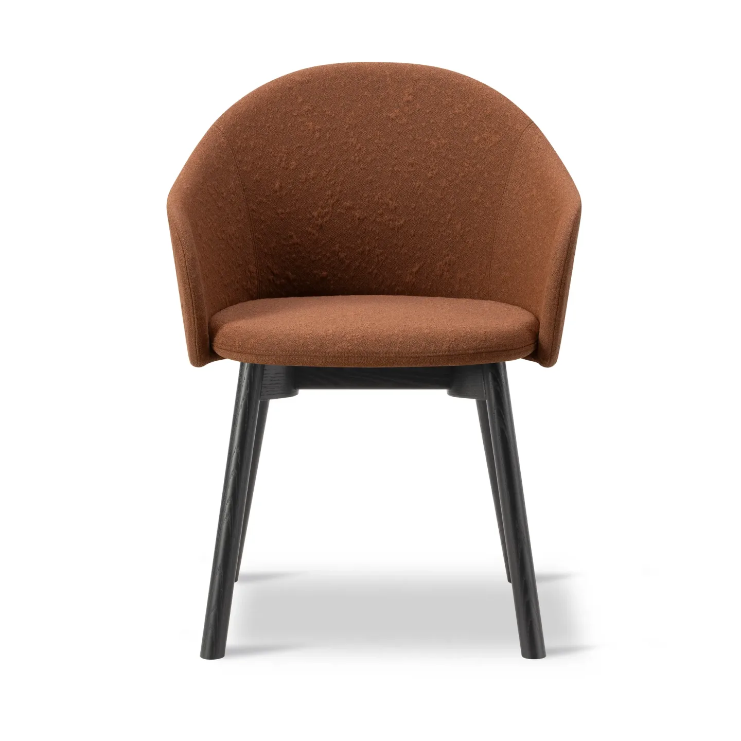 Fredericia Furniture Gomo Armchair Sessel Wood Base Myr 362 schwarz lackierte Eiche