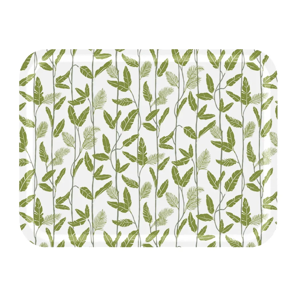 Åry Home Mougli Green Tablett 33 x 43cm Green-white