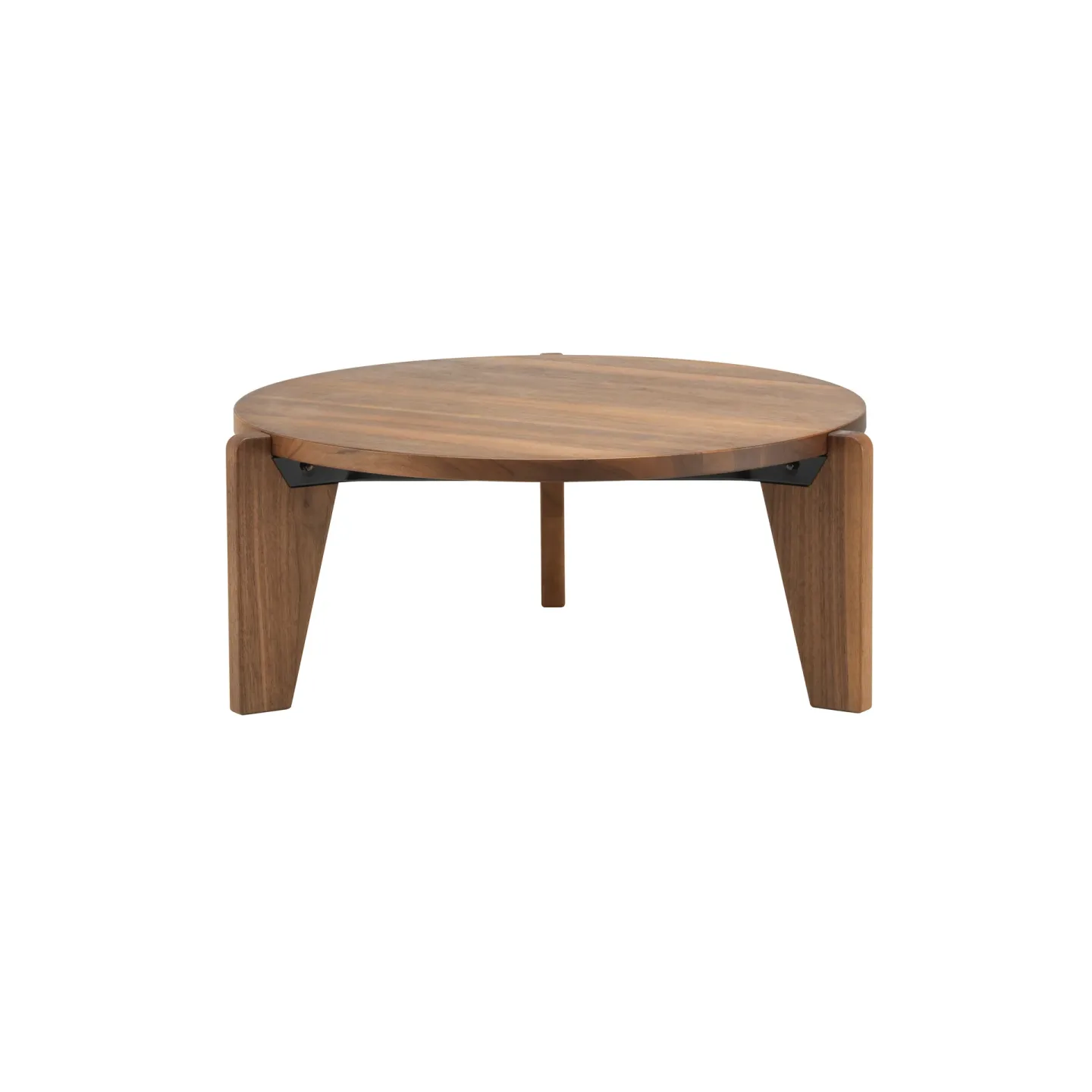 Vitra Guéridon bas soffbord Oiled walnut