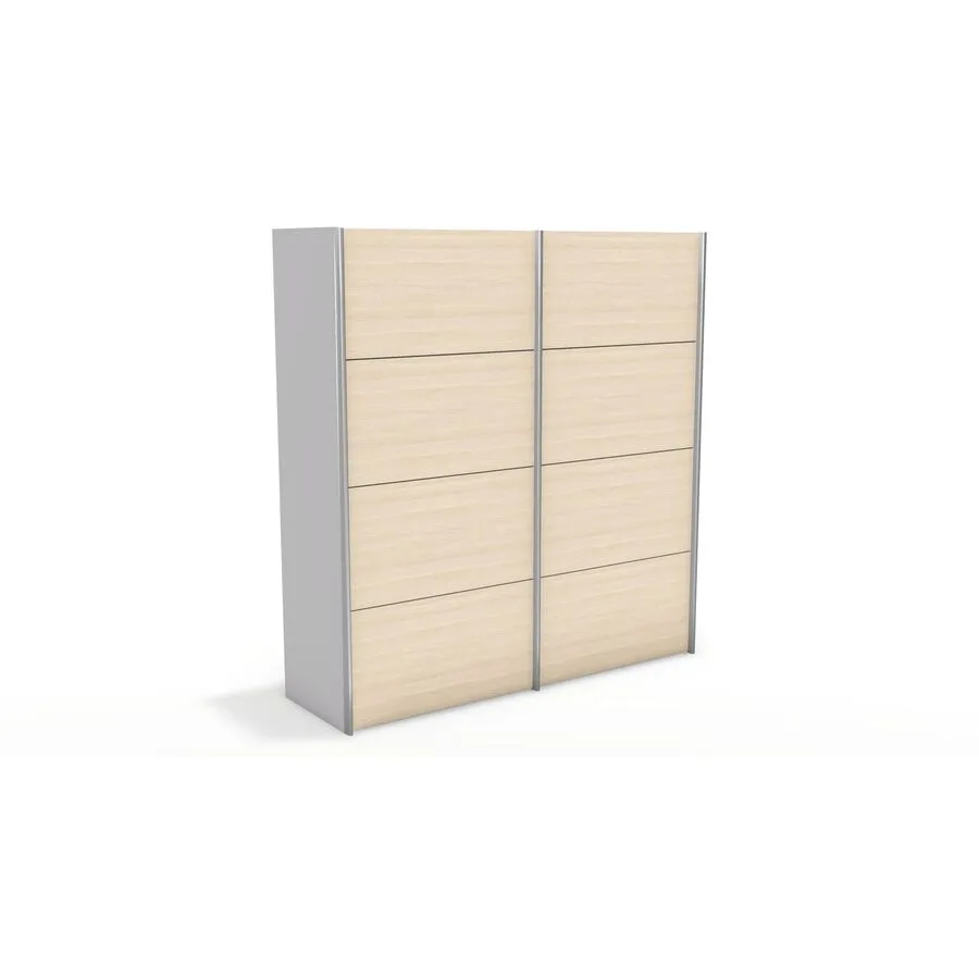 Kleiderschrank Window weiss Holzwerkstoff B 197.1 cm - Möbel Konfigurator: Traummöbel individuell zusammenstellen
