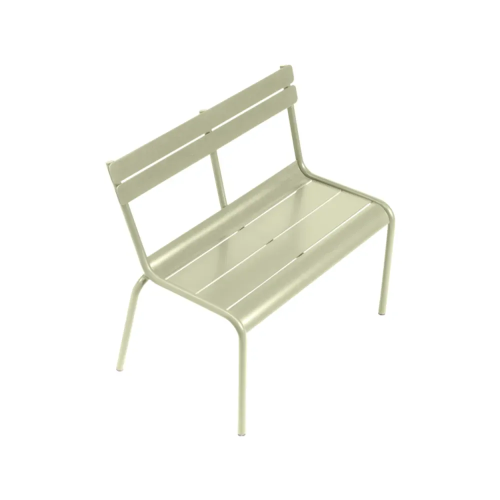 Fermob Luxembourg Kid Bench Willow green (grön)