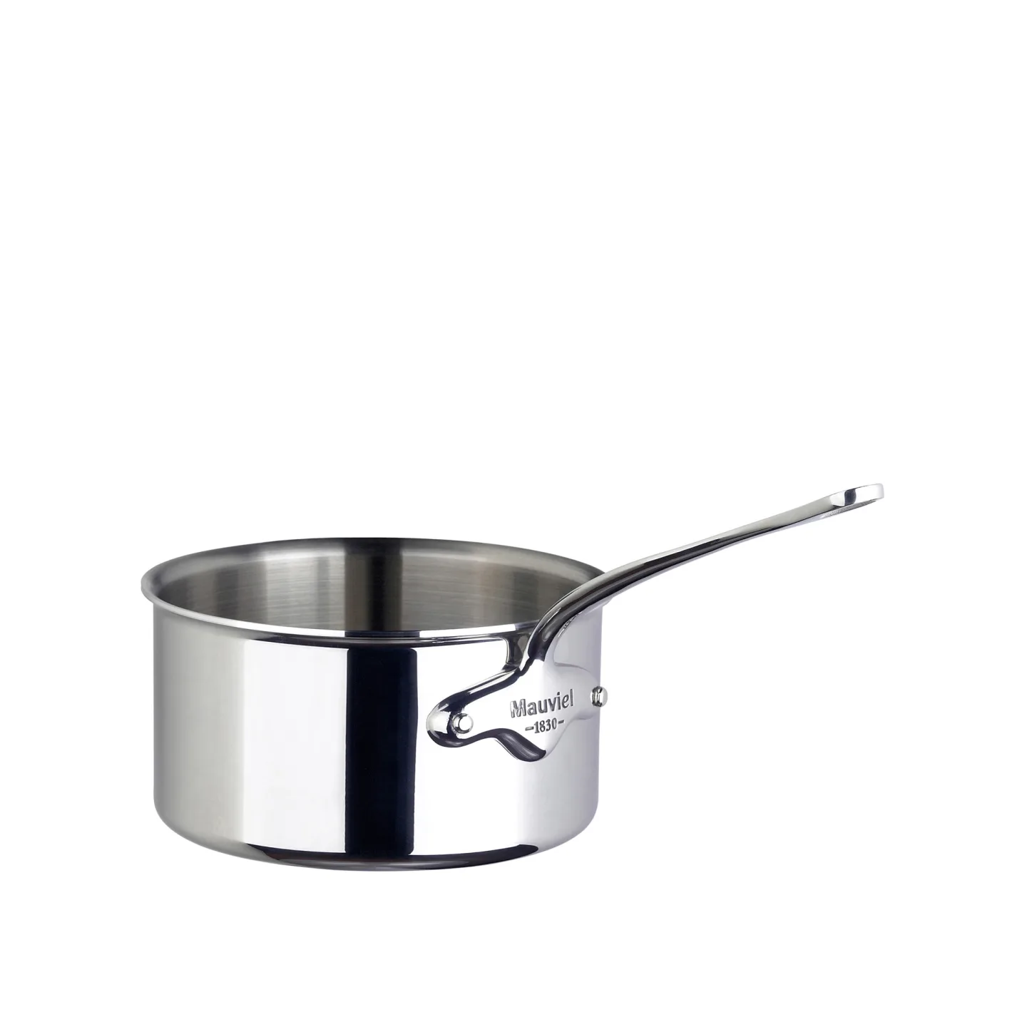 Mauviel - Saucepan Cook Style Steel - 1,7 L - Grytor och kastruller - Silver