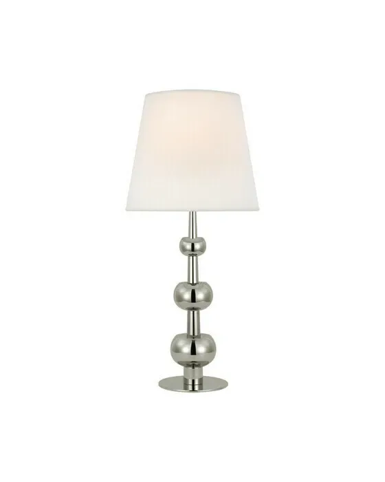 Comtesse Triple Table Lamp Nickel