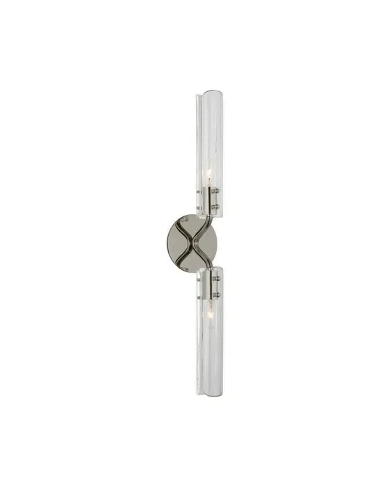 Casoria 23" Linear Sconce Polished Nickel