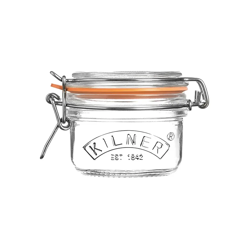 Kilner Kilner runde Bügelverschlussglas Klar, 125 ml