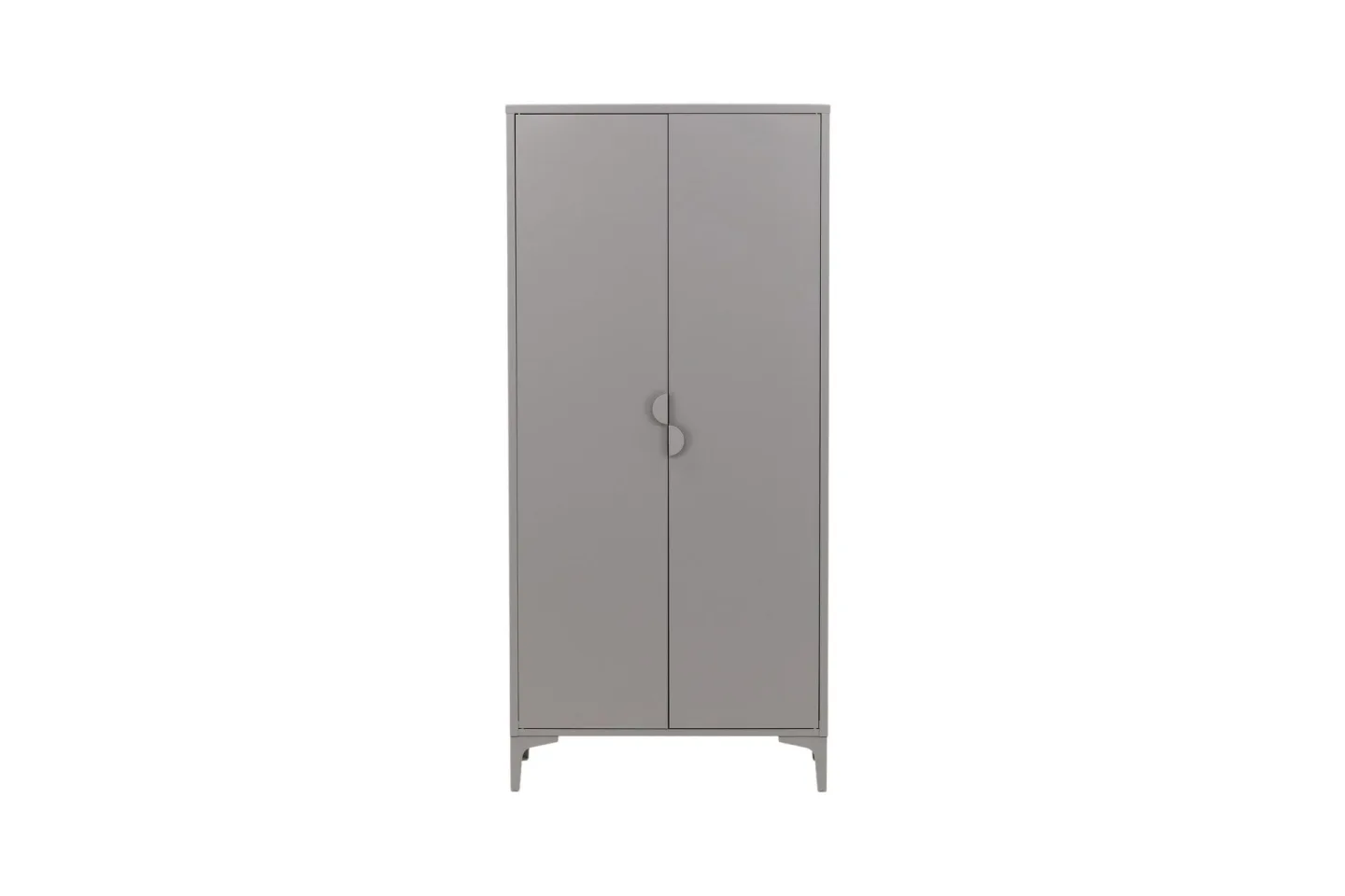 Piring Garderob 85x45x183 cm - Ljusgrå