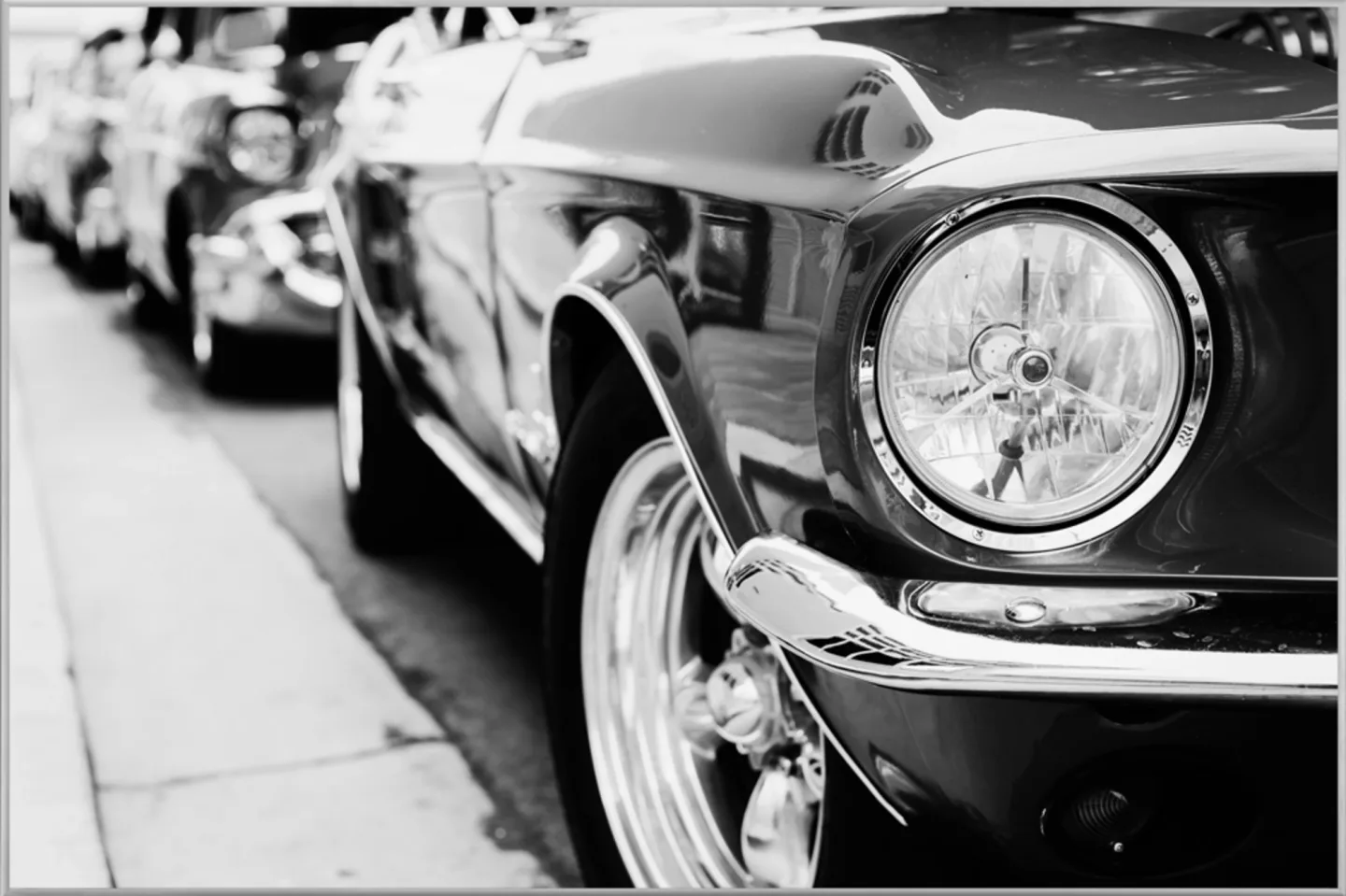 image LAND Bild mit Rahmen Oldtimer | Schubiger Möbel