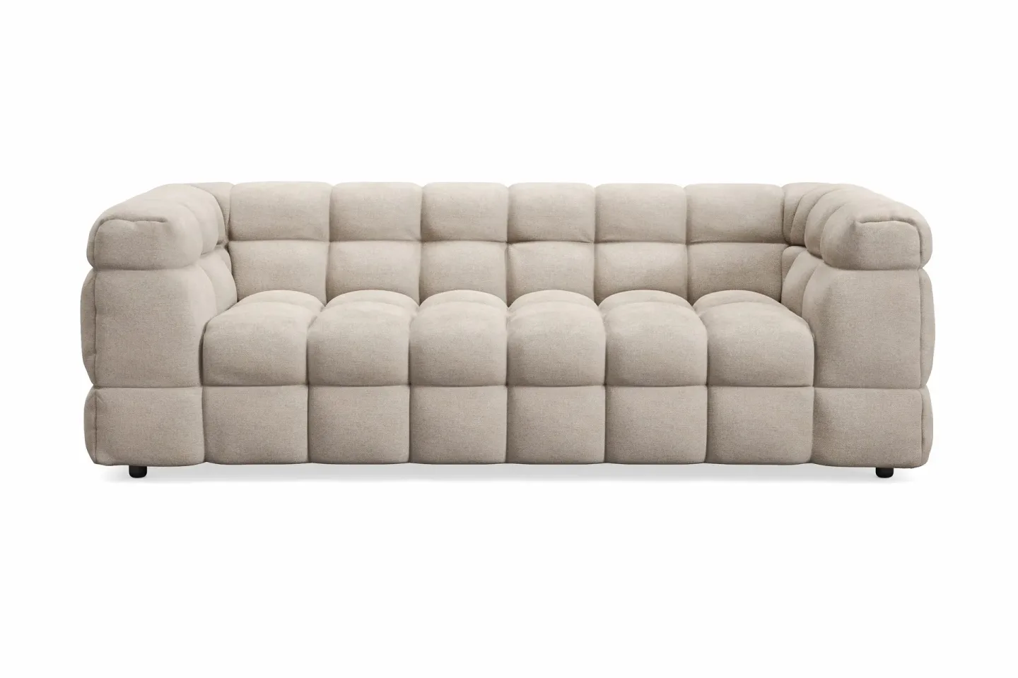 Elise 3-sits Bubblig Soffa - Beige