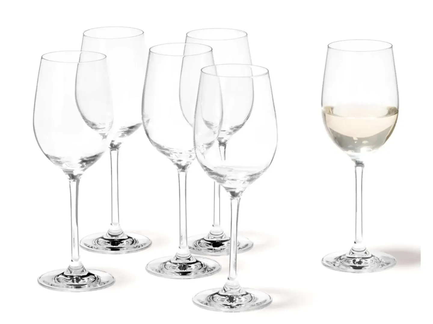 Alltron Weissweinglas Ciao 3 Dl, 6 Stück Transparent | Schubiger Möbel